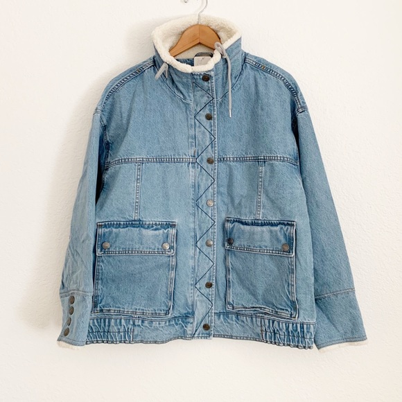 Free People Denim Jacket, New - Picture 13 of 16